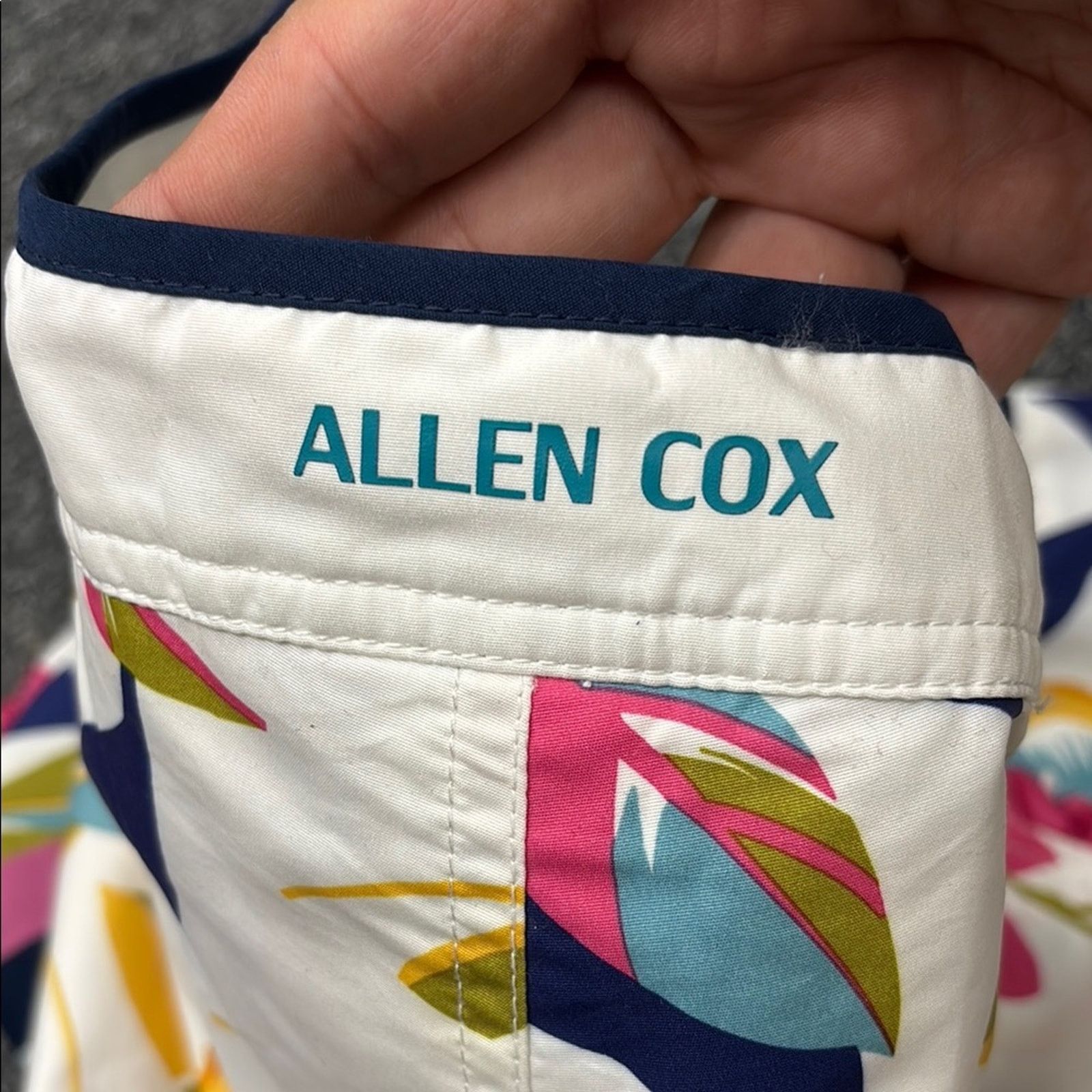 Other NWOT Allen Cox Floral Swim Trunks with Pink and Blue XXL Size US 44 / EU 60 - 5 Thumbnail