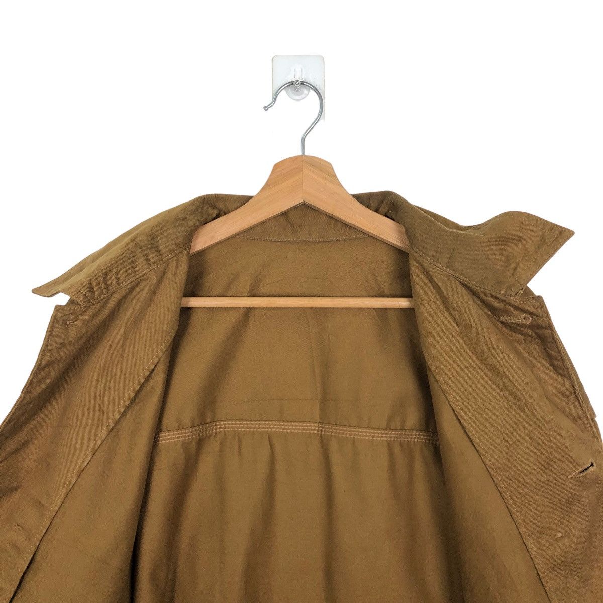 Japanese Brand 🔥VINTAGE HIKORY CHORE JACKET GU JAPAN INSPIRE ISSEY MIYAKE Size US XL / EU 56 / 4 - 10 Thumbnail