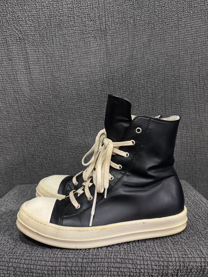 Rick Owens Rick Owens Classic Black and White Coated Big Converse sho Size US 9 / EU 42 - 3 Thumbnail