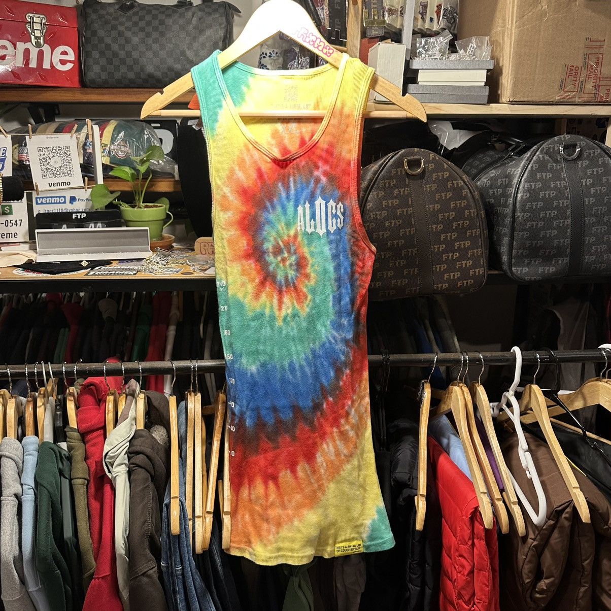 Awful Lot of Cough Syrup Thats awful lot of cough syrup tie dye 420 tank top XXL Size US XXL / EU 58 / 5 - 1 Thumbnail