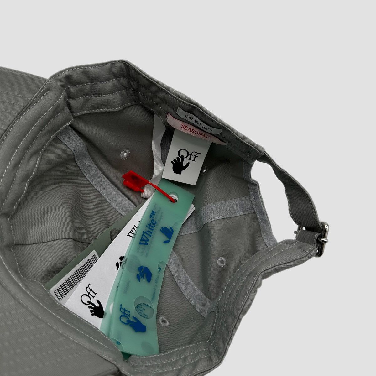 Off-White Off-White Chest Line Baseball Cap Size ONE SIZE - 8 Thumbnail