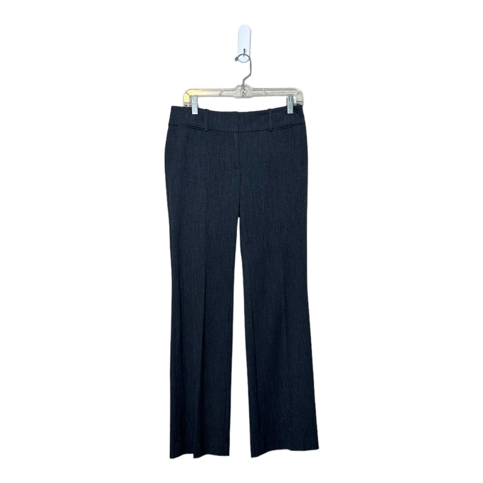 Loft Loft gray straight legs career pants size 2 Size 26" / US 2 / IT 38 - 7 Thumbnail