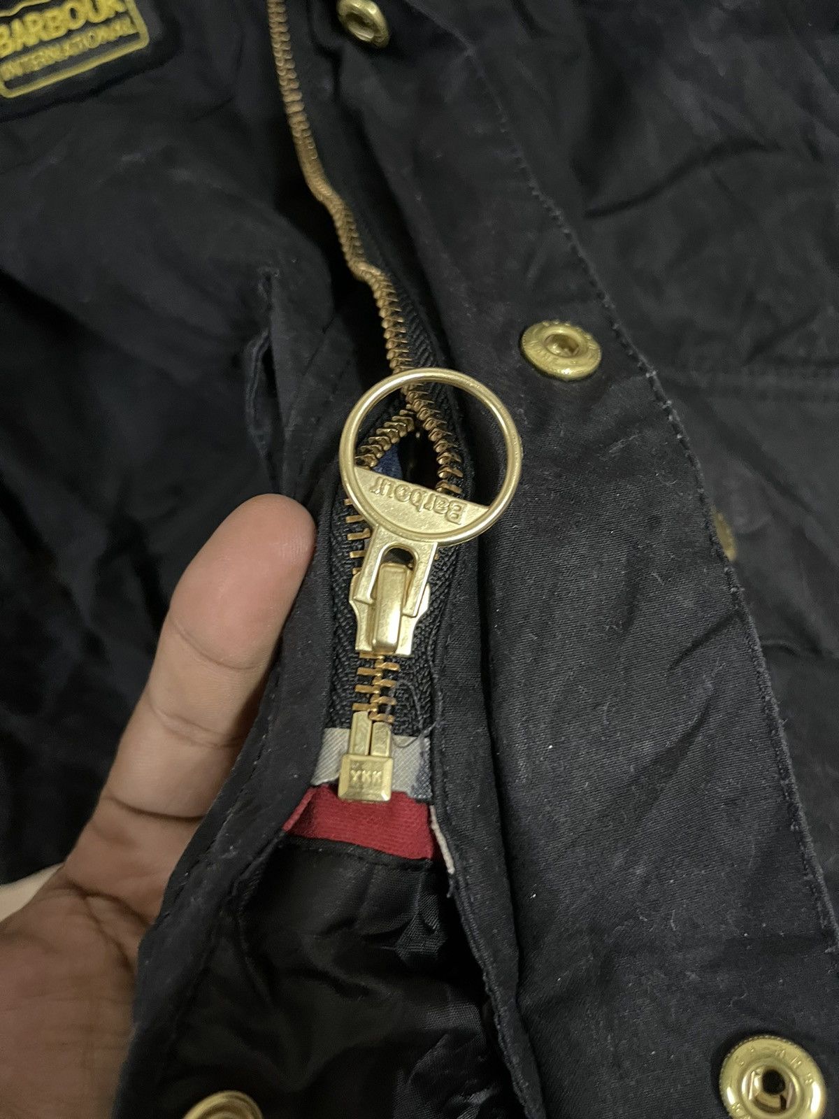 Barbour × Vintage Vintage Barbour Ladies Jacket For Cafe Racer Mods XL Size XL / US 12-14 / IT 48-50 - 11 Thumbnail
