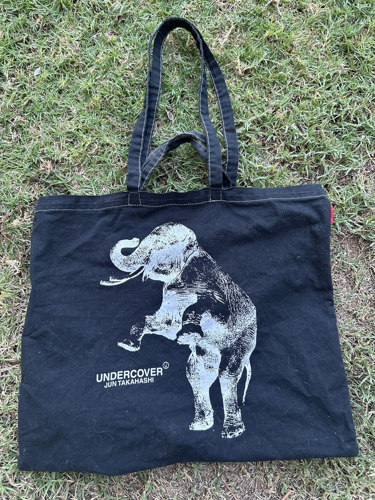 2004 Undercover Jun Takahashi Circus Elephant Tote Bag