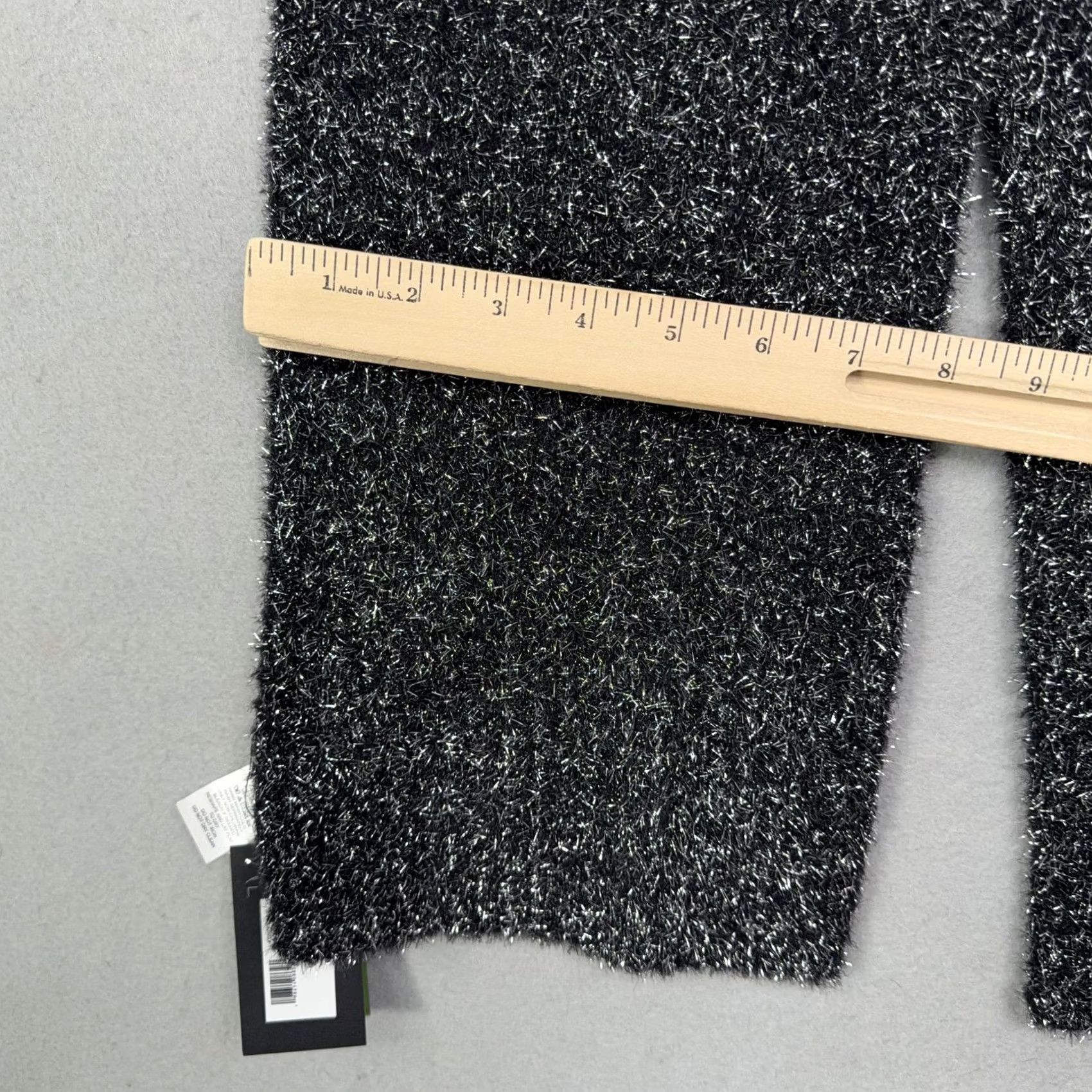 Vintage VINTAGE? No — Kate Spade New York Scarf Womens One Size Black Glitter Knit Neck Warmer Winter Shirt? Size ONE SIZE - 6 Thumbnail