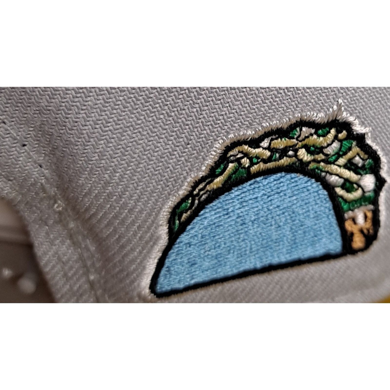 New Era New Era 9FIFTY LA Dodgers Gray Palm Tree Taco Snapback Hat Size ONE SIZE - 5 Thumbnail