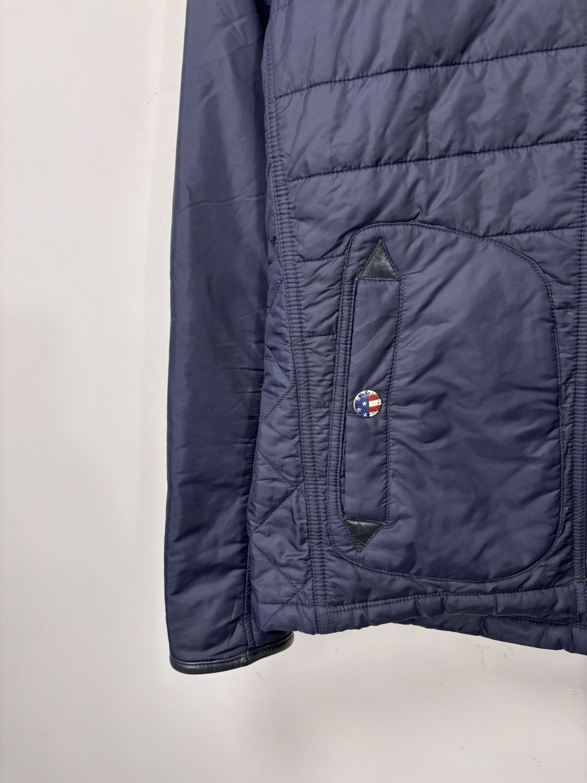 Barbour Barbour Steve McQueen Men’s Navy Blue Quilted Jacket Size US S / EU 44-46 / 1 - 5 Thumbnail