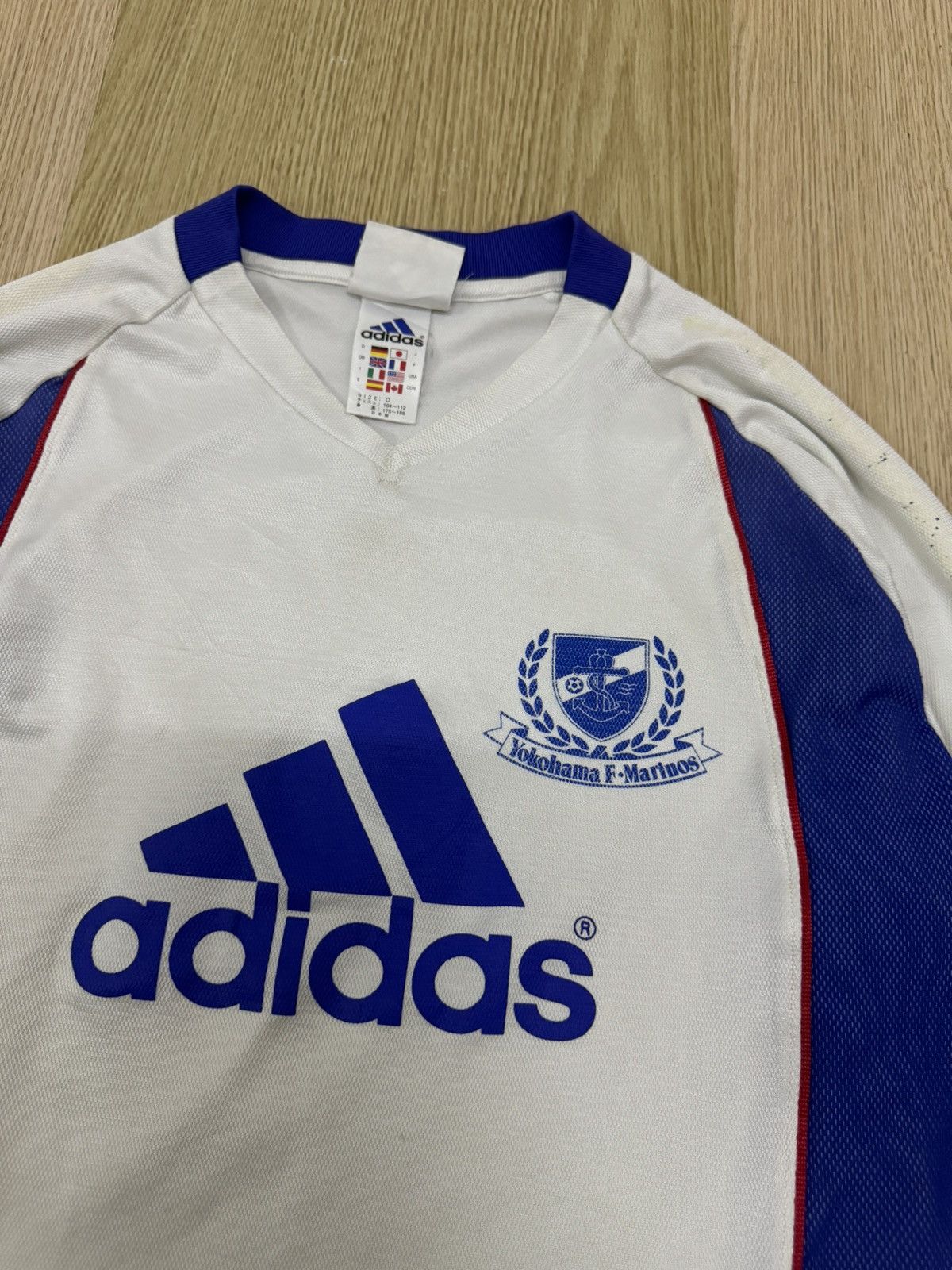 Adidas × Vintage Vintage Adidas Yokohama F. Marinos J league jersey Size US M / EU 48-50 / 2 - 5 Thumbnail