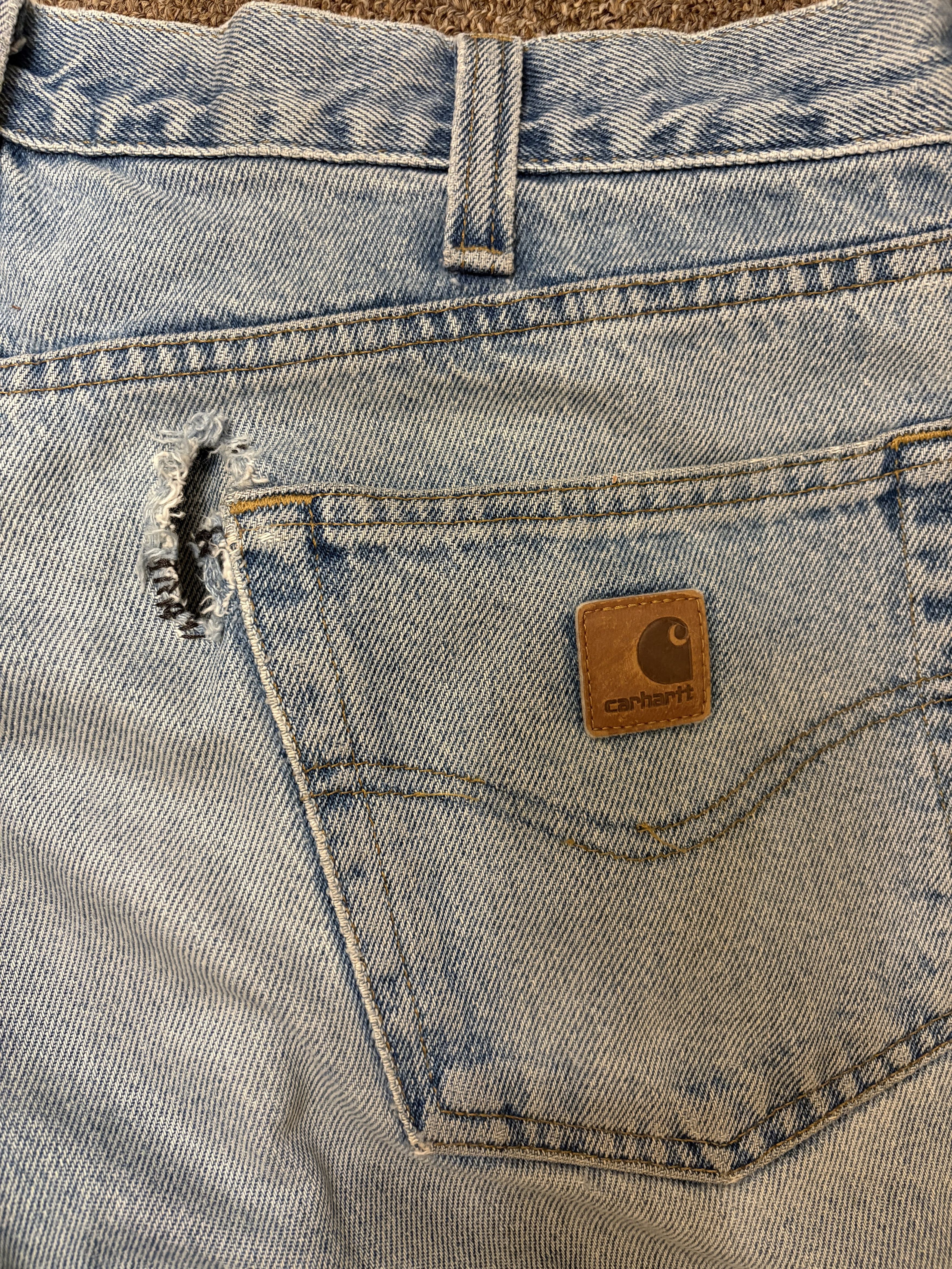 Carhartt Distressed Vintage Carhartt Jeans Size US 34 / EU 50 - 7 Thumbnail