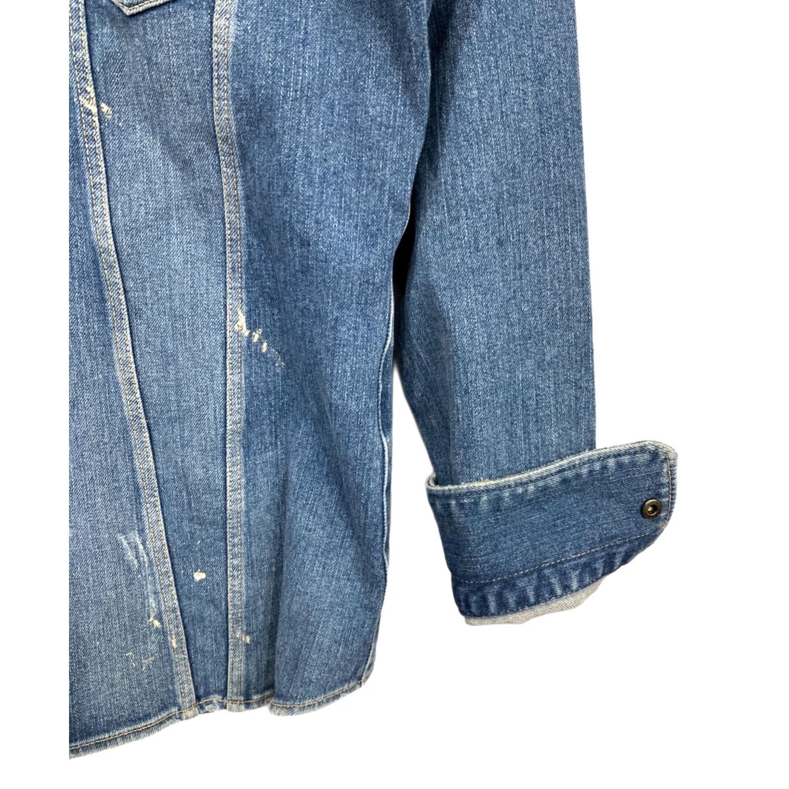 Denime Junhashimoto Denim Jacket Men Indigo Size 4 Jacket 1040000003 Size US S / EU 44-46 / 1 - 6 Thumbnail