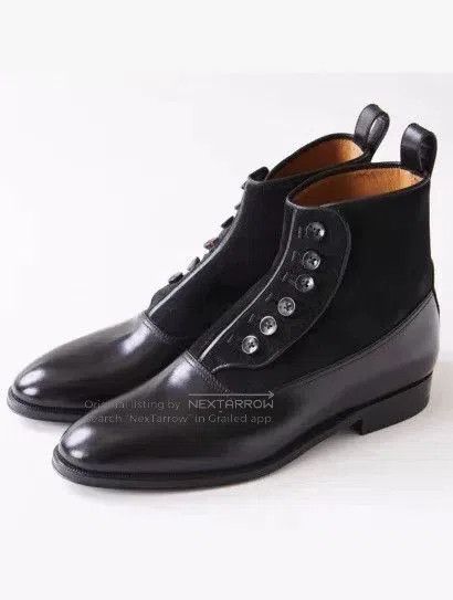 Other Le Yucca Handmade Leather Button Boots. Size US 6.5 / IT 36.5 - 1 Thumbnail