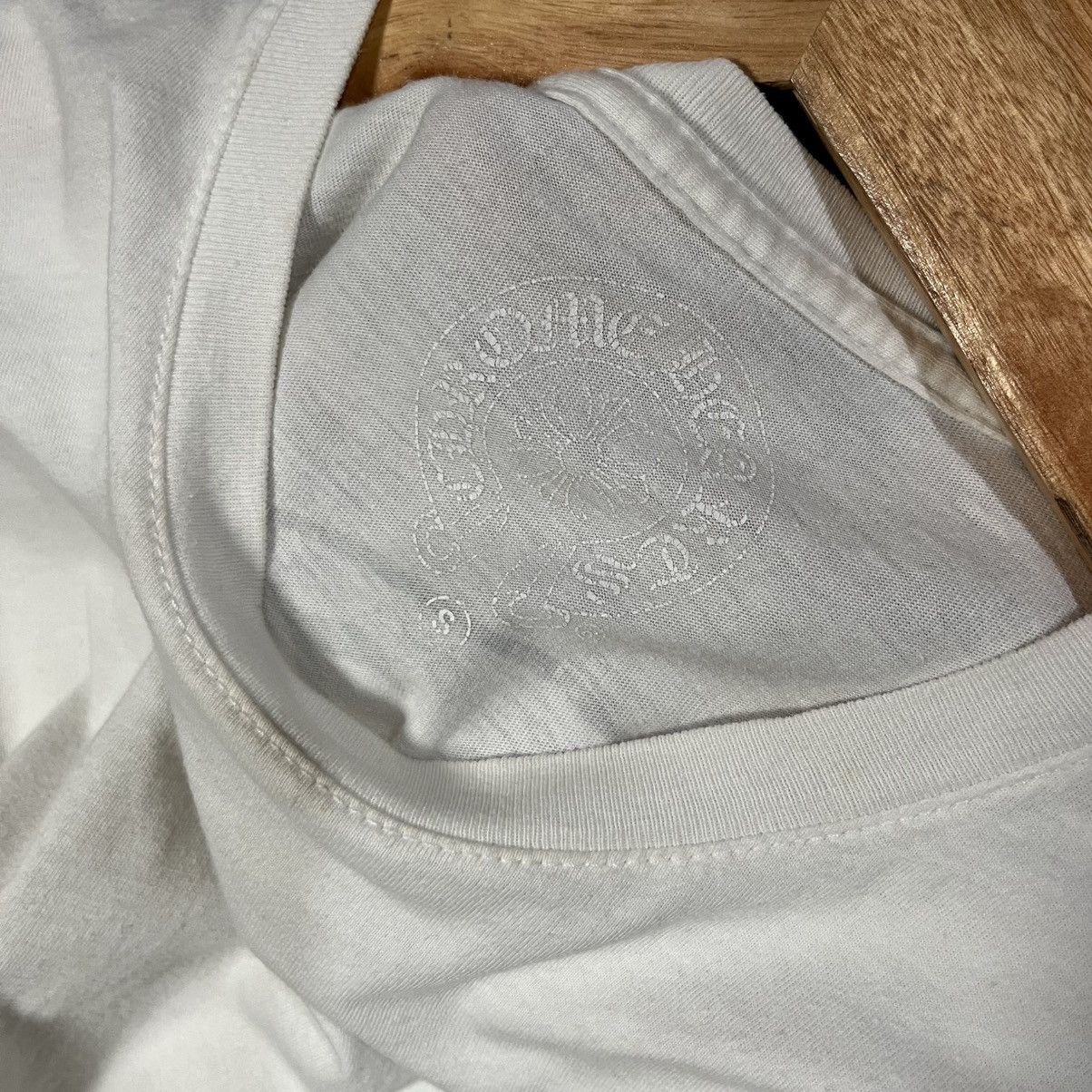 Chrome Hearts CHROME HEARTS BIG HORSESHOE POCKET TEE Size US S / EU 44-46 / 1 - 6 Thumbnail