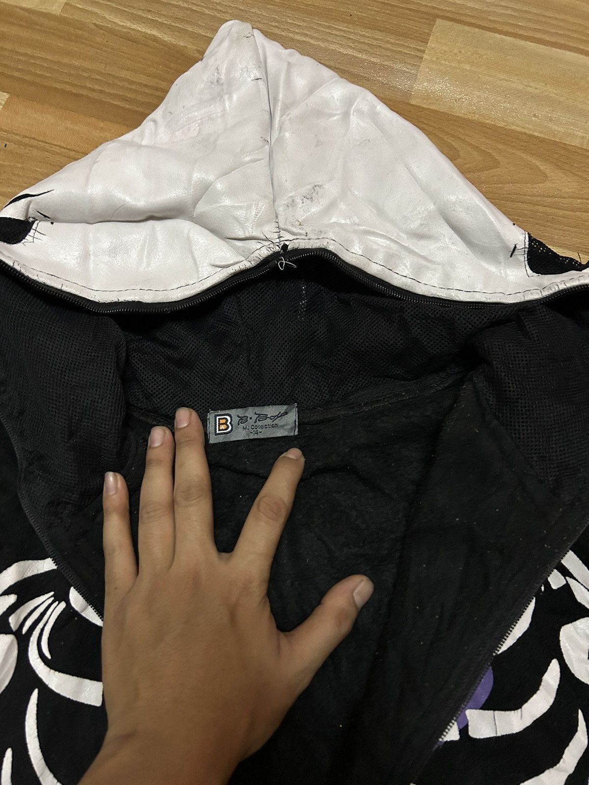 If Six Was Nine Y2k SKELETON FULL ZIPPER HOODIE RARE🔥🔥 Size US M / EU 48-50 / 2 - 6 Thumbnail