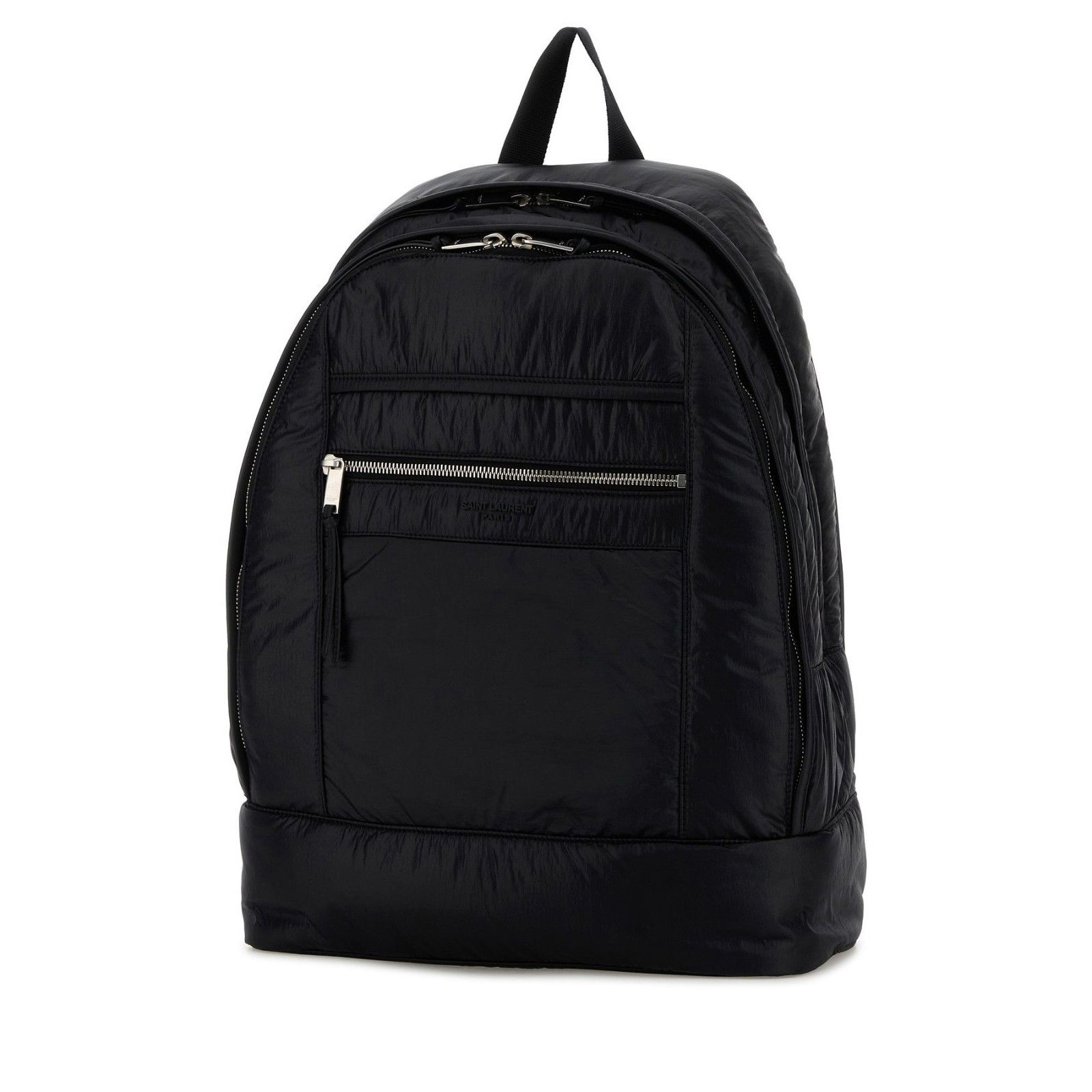 Saint Laurent Paris Saint Laurent Black Fabric Backpack New & Authentic Size ONE SIZE - 2 Thumbnail