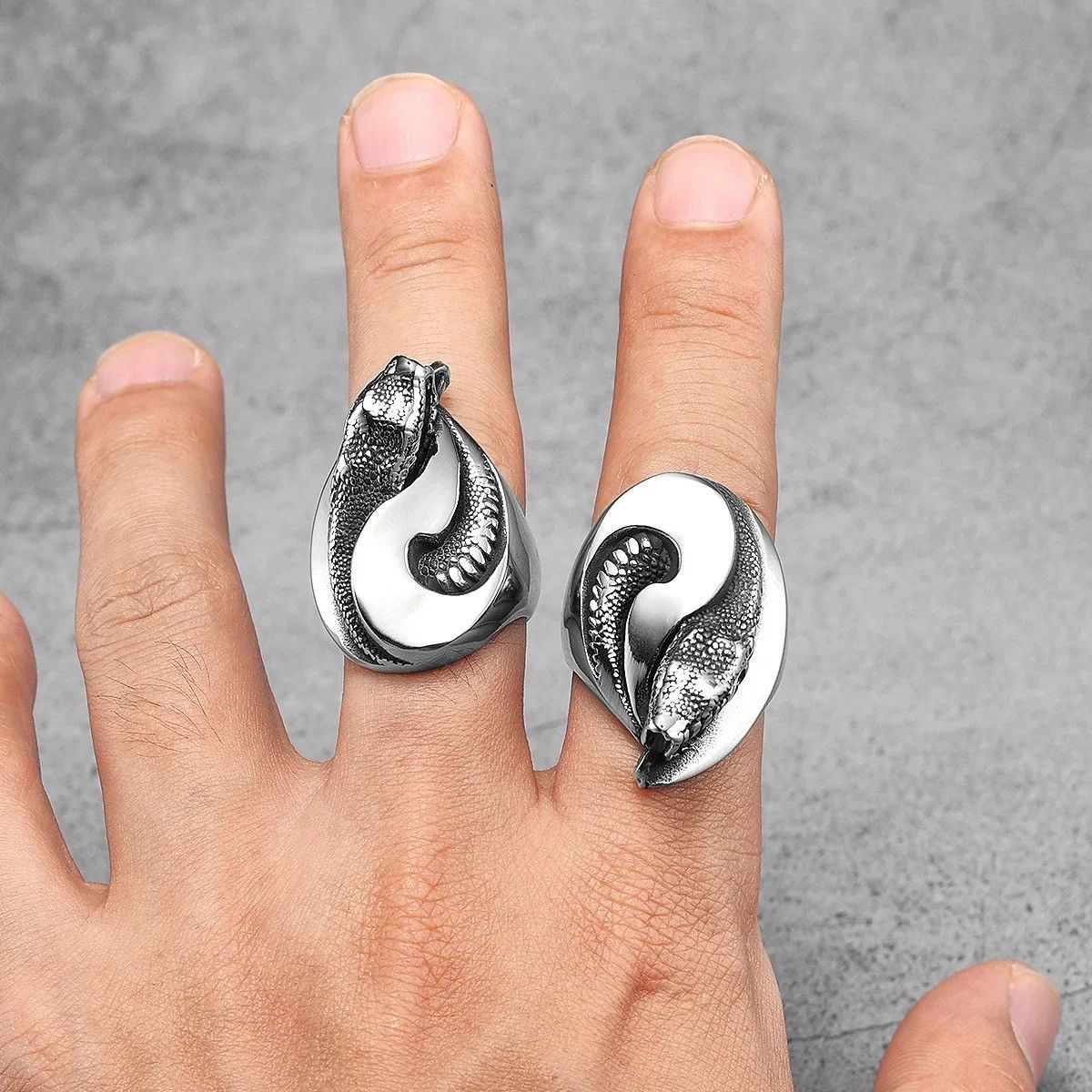 Japanese Brand × Vintage Coiled Snake Ring Size ONE SIZE - 3 Thumbnail