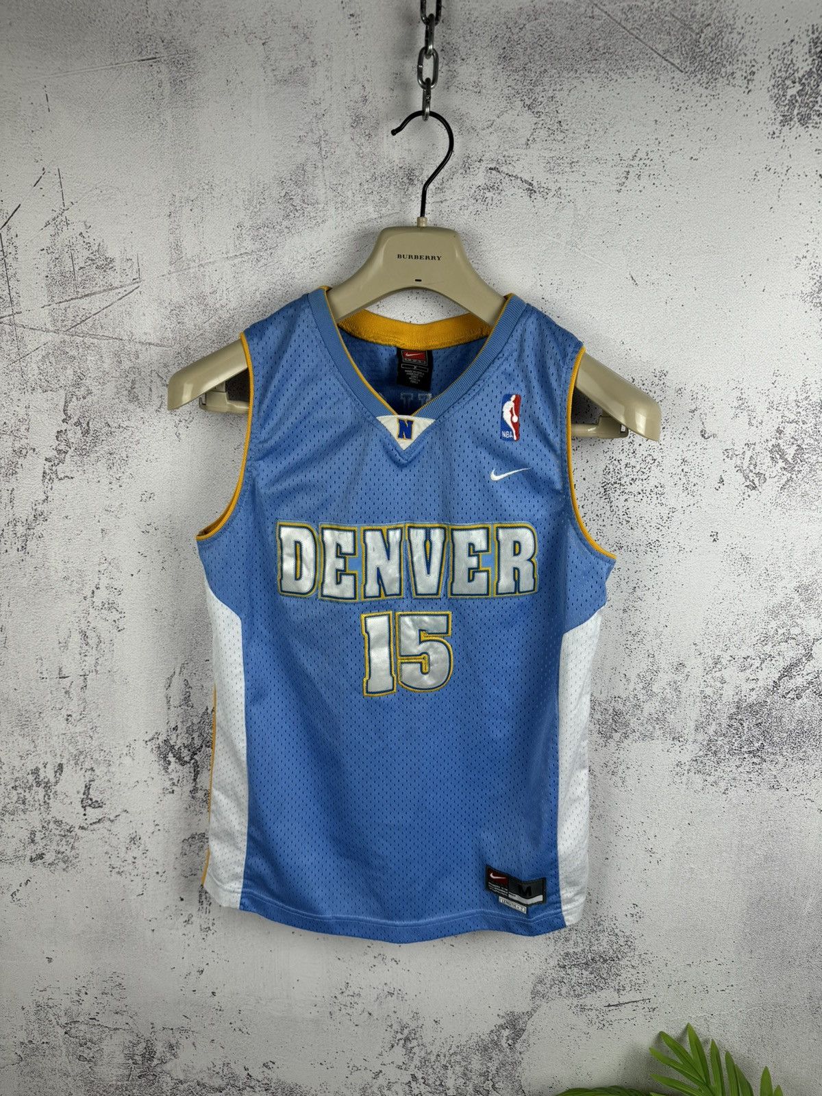 NBA Y2K 2001 TEAM NIKE CARMELO ANTHONY DENVER 15 JERSEY Size US S / EU 44-46 / 1 - 10 Thumbnail