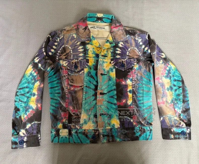 Junya Watanabe Junya Watanabe Vintage Tie-Dye Jacket Size US M / EU 48-50 / 2 - 2 Thumbnail
