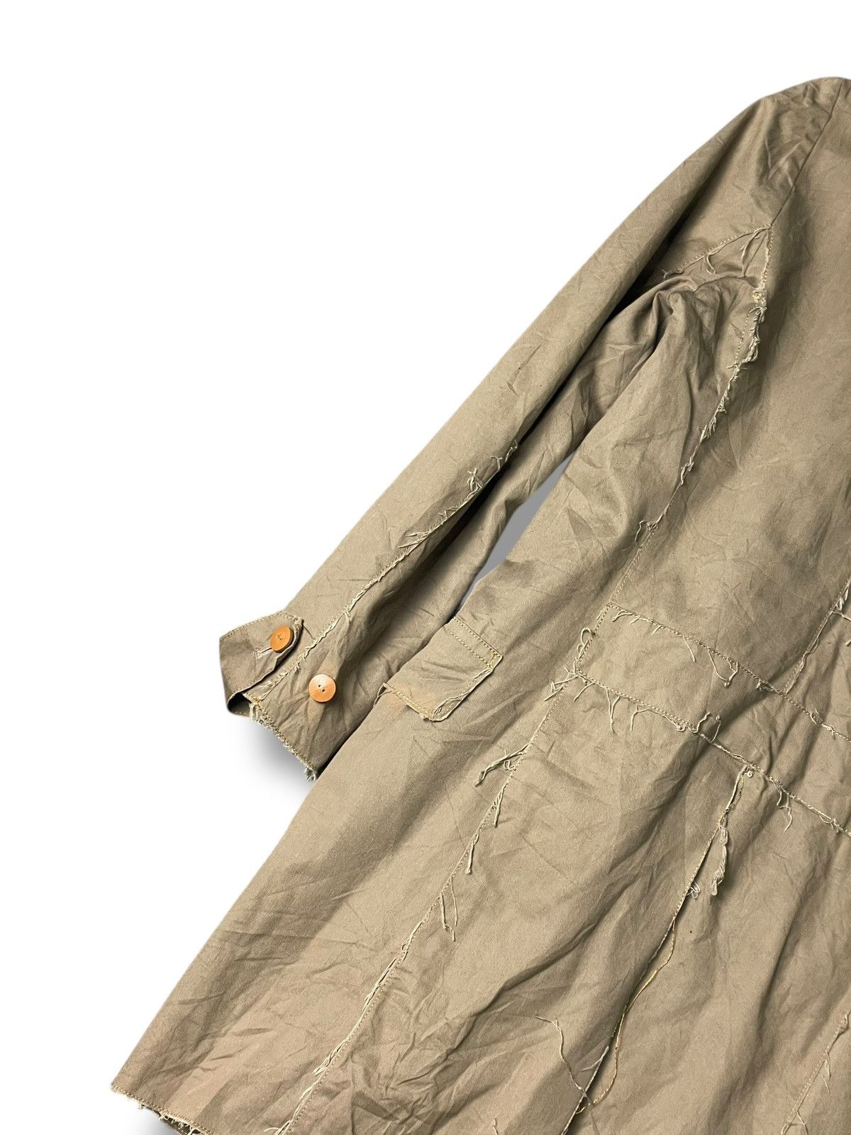 Japanese Brand × Vintage GG ET MARIA Double Breasted Light Coat (114) Size US XXS / EU 40 - 6 Thumbnail