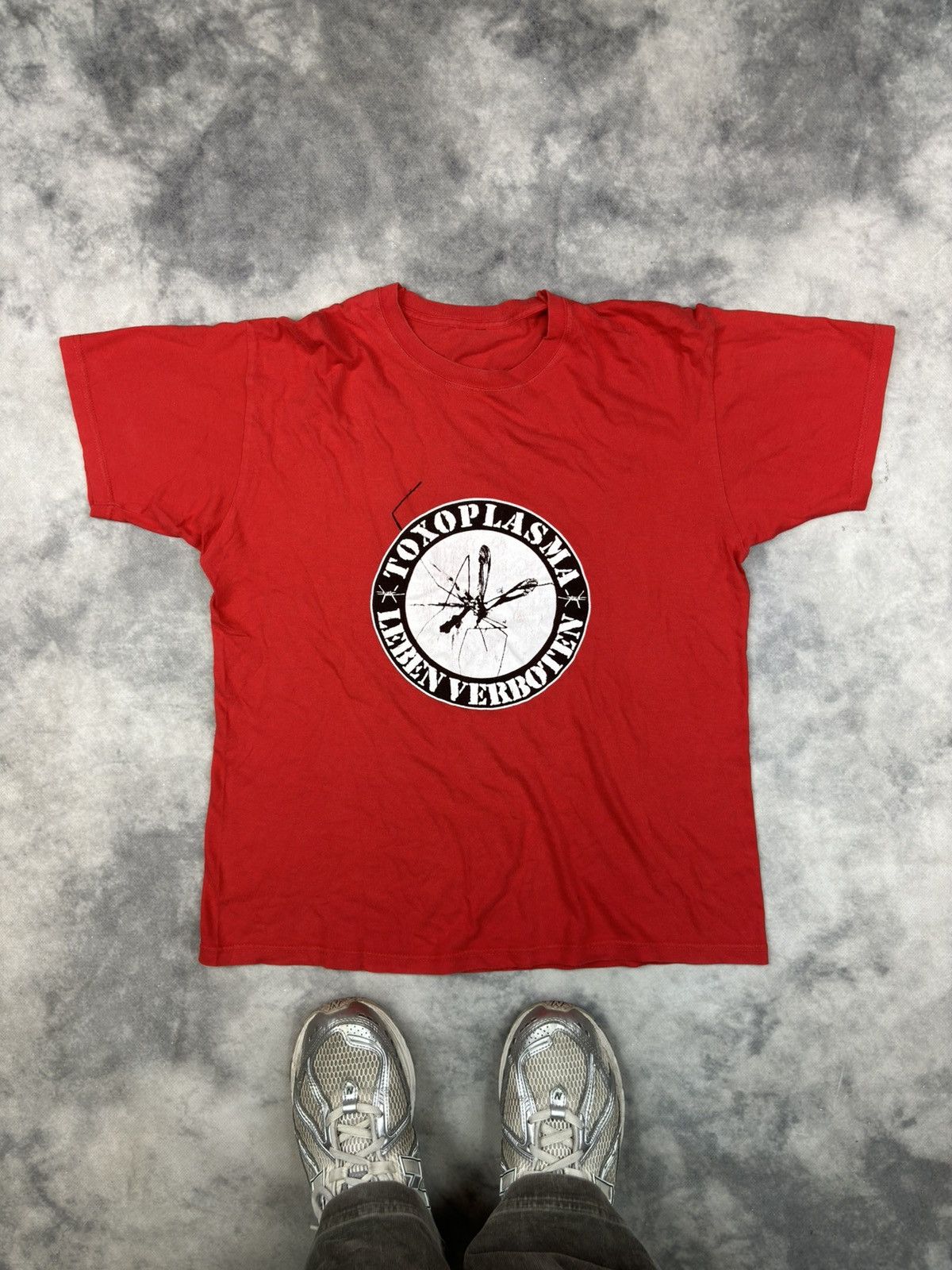 Band Tees ‼️Vintage Toxoplasma Band Rock T-Shirt Rare Retro Germany‼️ Size US M / EU 48-50 / 2 - 1 Thumbnail