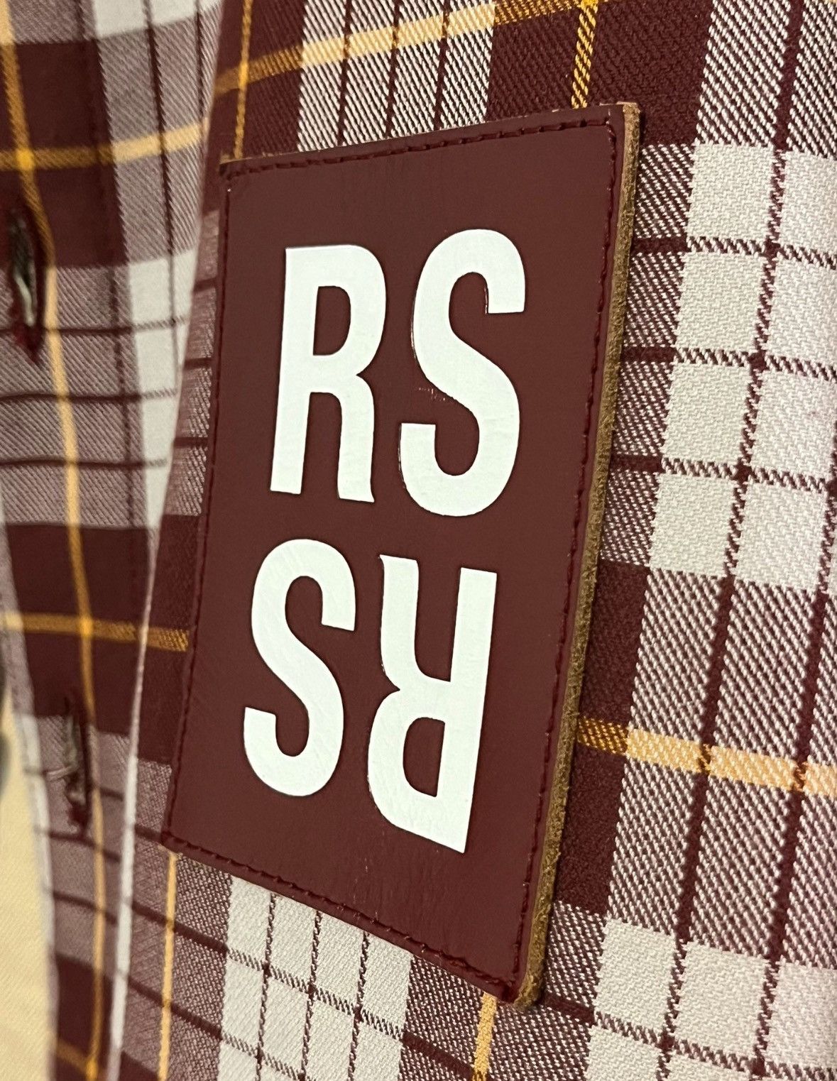 Raf Simons Raf Simons 18ss plaid label shirt 2412-Nextarrow Size US M / EU 48-50 / 2 - 4 Thumbnail