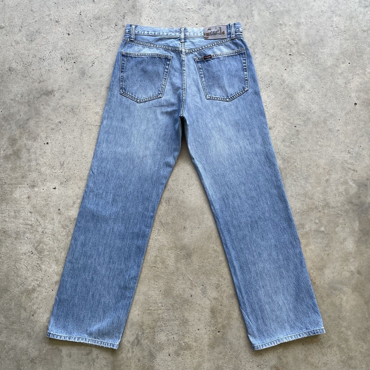 Hanes × Jean × Vintage Vintage Hanes Faded Jeans Denim Pants W32x29.5 Size US 32 / EU 48 - 11 Thumbnail