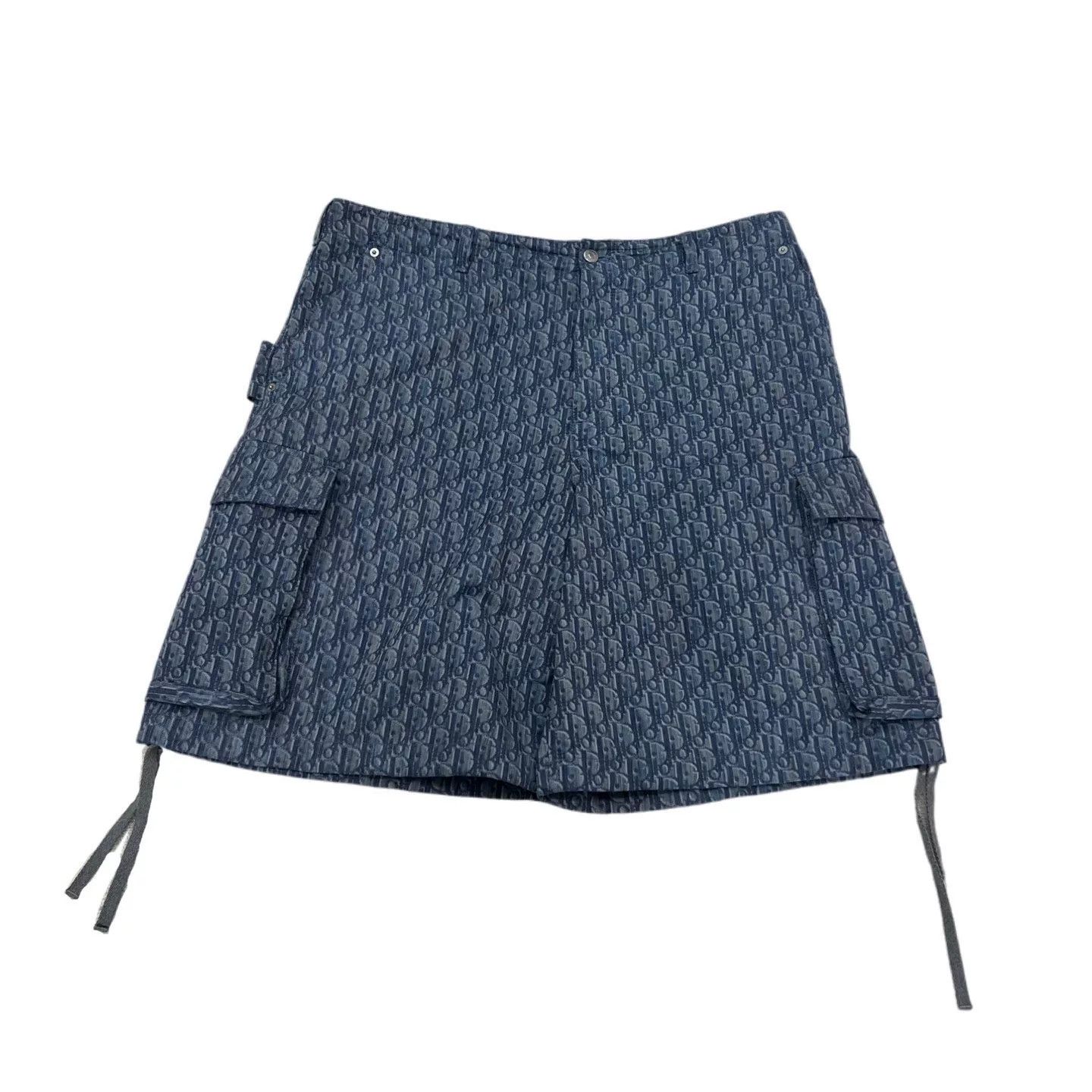 DIOR FW25 Oblique All-Over Print Shorts