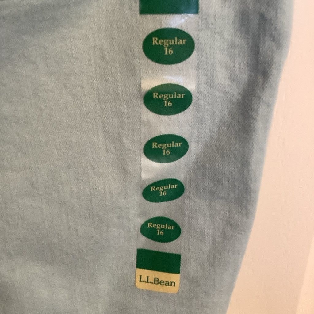 L.L. Bean Women's L.L.Bean Pants Size 16 Lt Blue Size 38" / US 16 / IT 52 - 5 Thumbnail