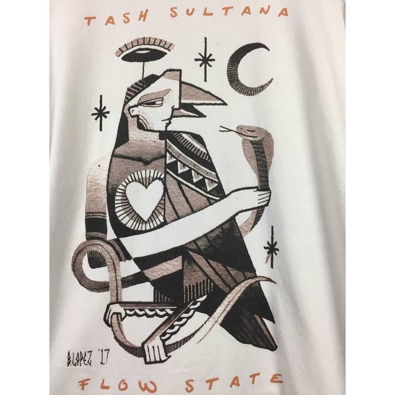 Band Tees × Rap Tees Tash Sultana Australian Singer Flow State Album Rap Tees Size US L / EU 52-54 / 3 - 4 Thumbnail