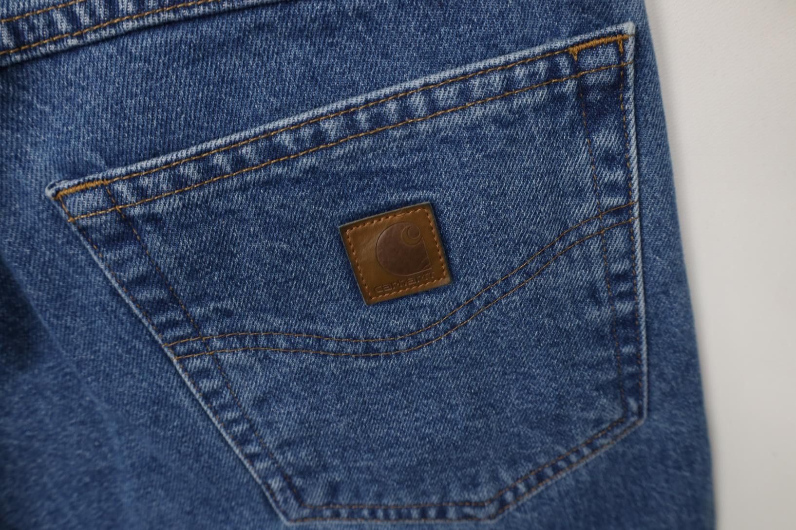 Carhartt Deadstock Vintage Y2K Carhartt Fit Tapered Leg Denim Jeans Size US 42 / EU 58 - 13 Thumbnail