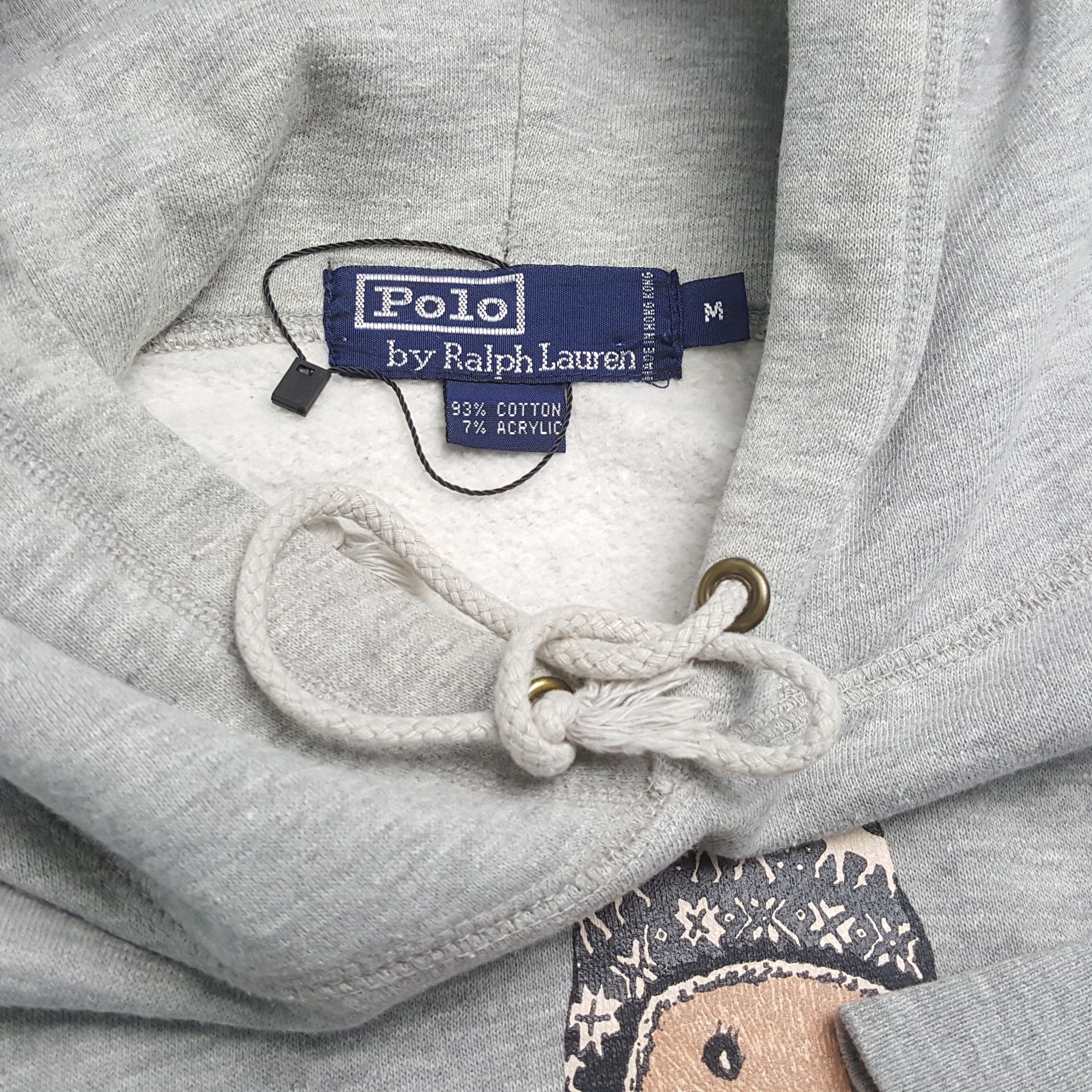 Polo Ralph Lauren × Vintage Vintage POLO BEAR by RALPH LAUREN Fashion Brand Hoodies Size US L / EU 52-54 / 3 - 10 Thumbnail