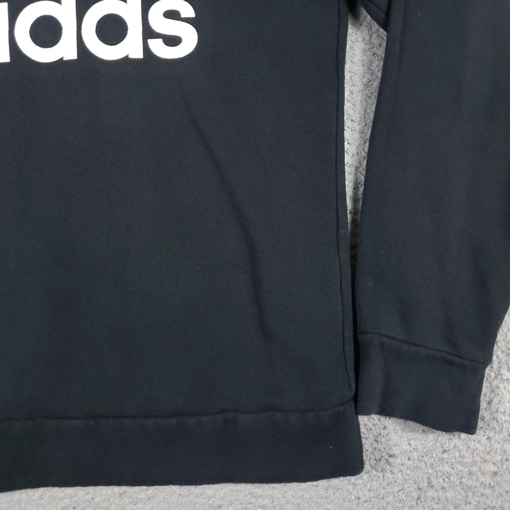 Adidas Adidas Sweater Mens Small Black Logo Pullover Crew Neck Casual Size US S / EU 44-46 / 1 - 5 Thumbnail