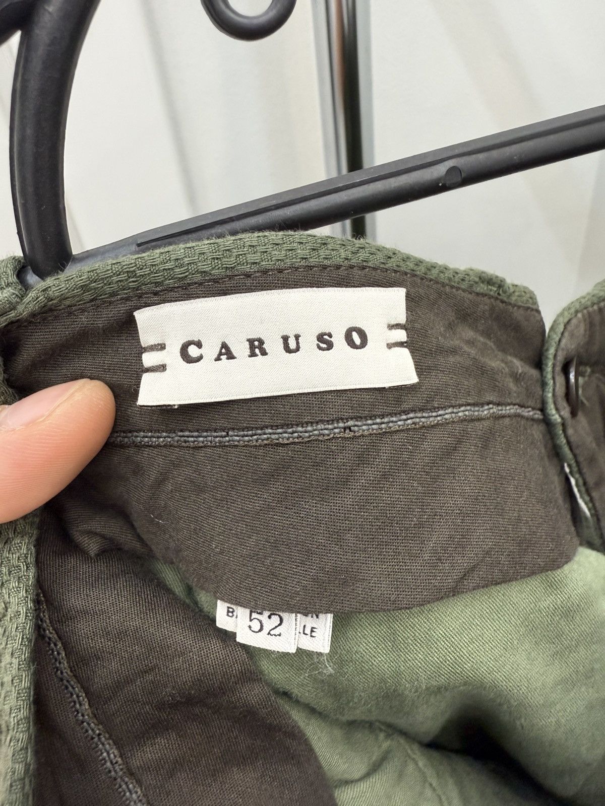 Caruso Caruso Cotton Chino Pants Size US 34 / EU 50 - 4 Thumbnail