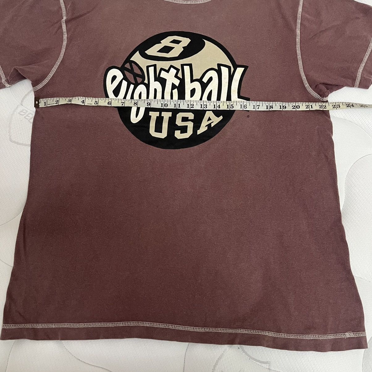 Vintage 🔥Vintage Eight Ball Big Logo Skate Tees Size US XL / EU 56 / 4 - 16 Thumbnail