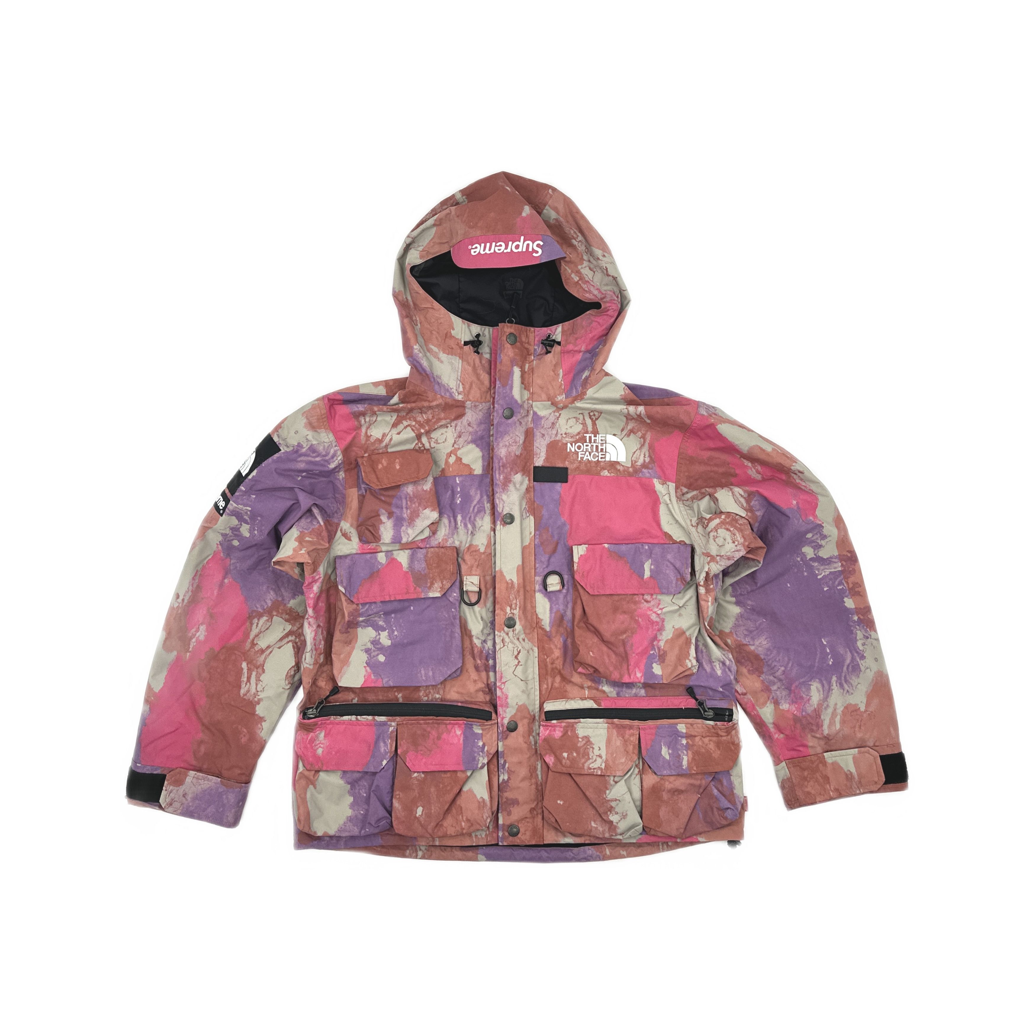 Supreme Supreme x The North Face Tie-Dye Cargo Jacket Size S Size US S / EU 44-46 / 1 - 1 Thumbnail