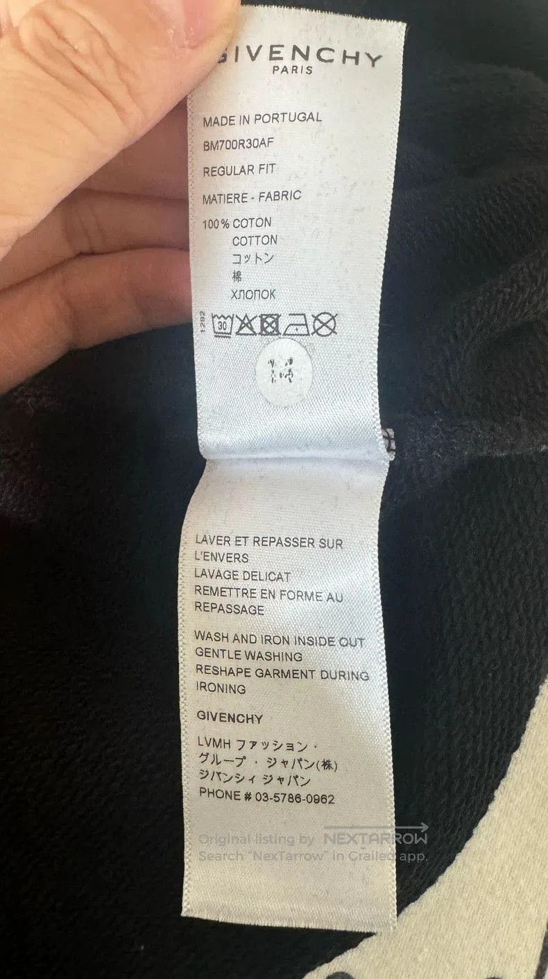 Givenchy Givenchy Classic Logo Hoodie . Size US S / EU 44-46 / 1 - 5 Thumbnail