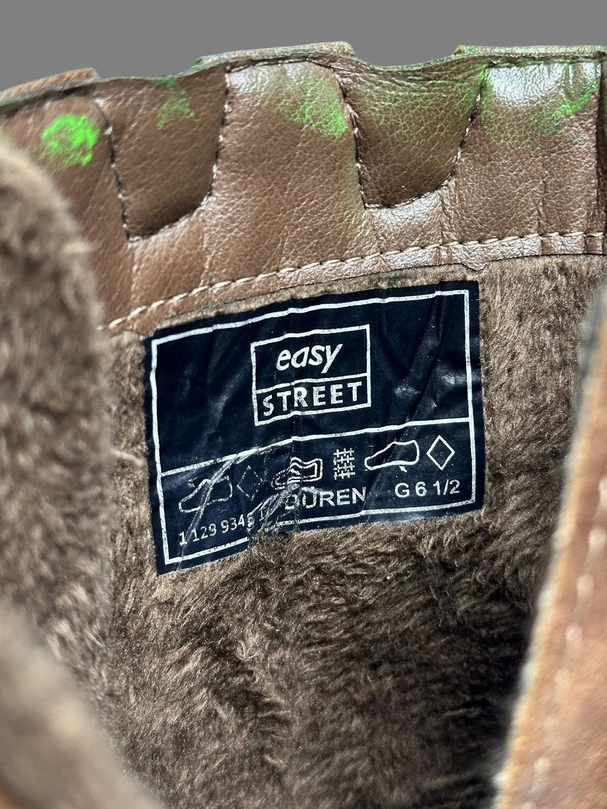 If Six Was Nine Avantgarde Punk Leather Boots GUIDI AS 98 Vintage Japan Size US 6.5 / IT 36.5 - 11 Thumbnail