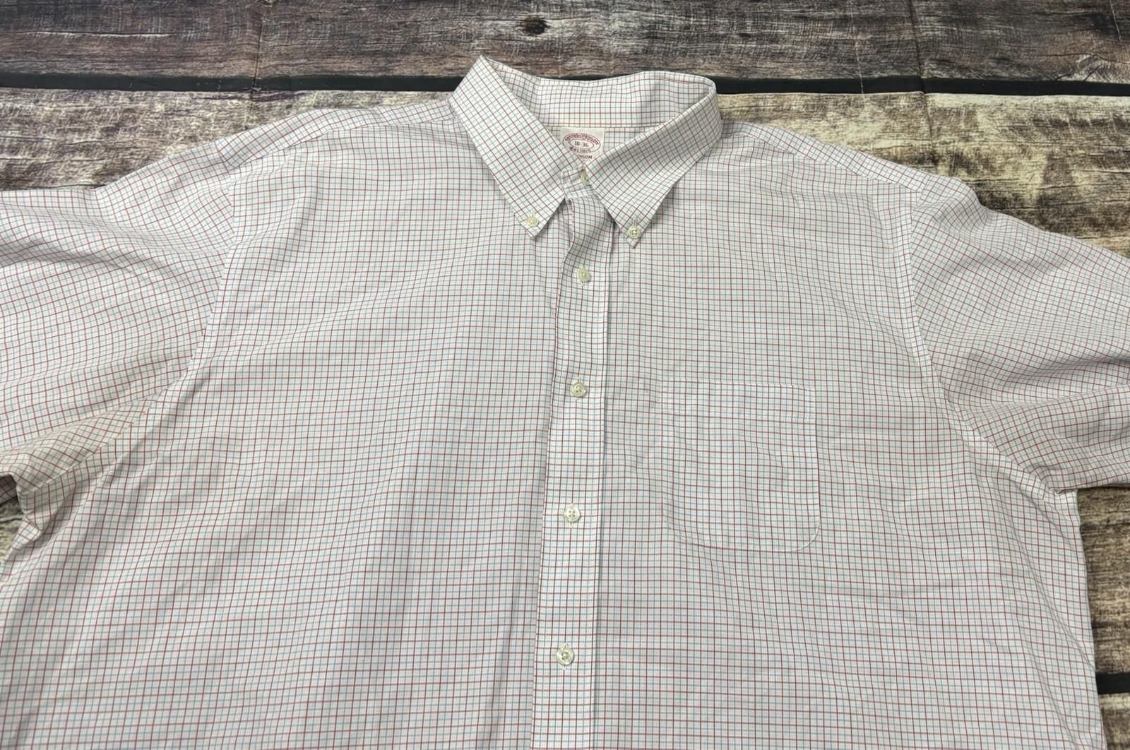 Brooks Brothers Brooks Brothers Shirt Mens 18 36 Madison The Original Polo Size US XXL / EU 58 / 5 - 4 Thumbnail