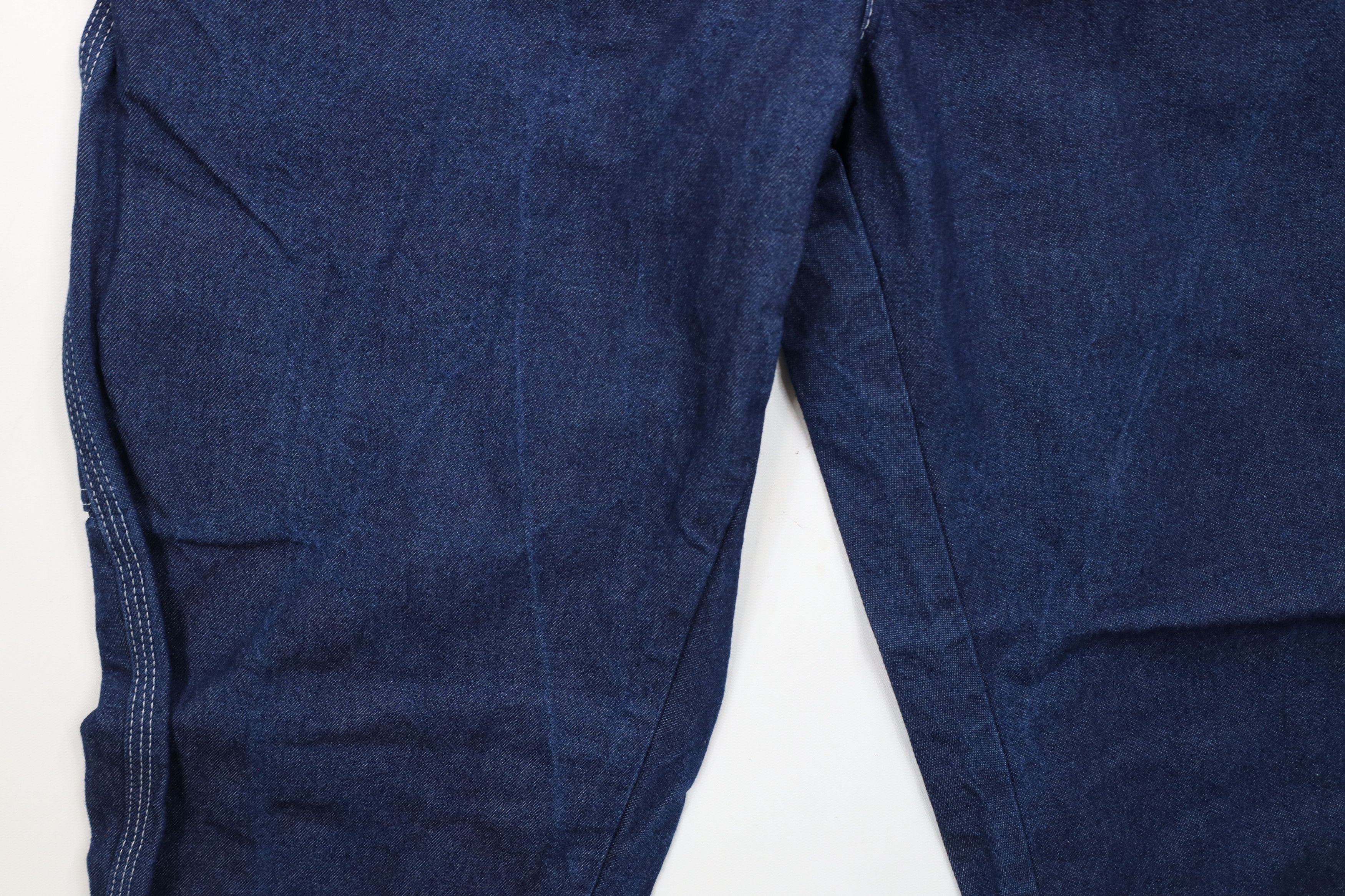 Dickies × Vintage Vintage Y2K Dickies Wide Leg Dungaree Denim Jeans Blue Size US 38 / EU 54 - 7 Thumbnail