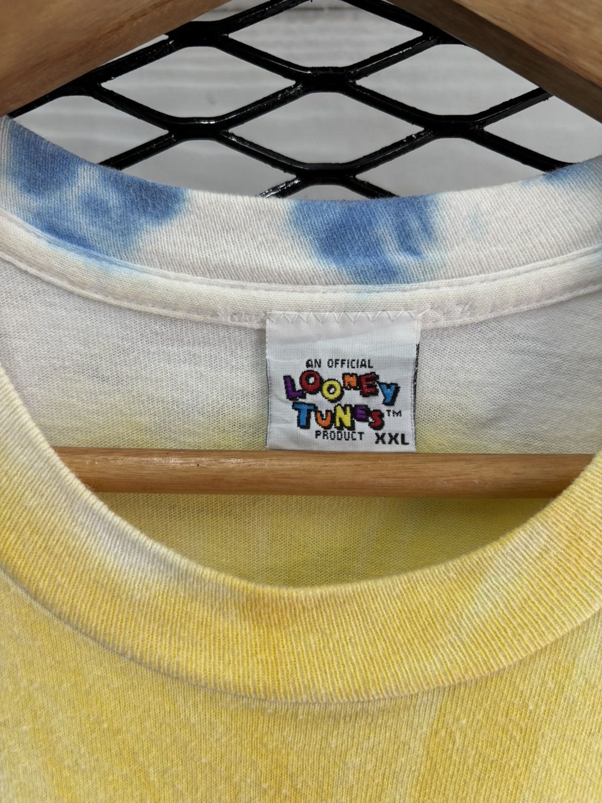 Vintage × Warner Bros Vintage Tie Dye Coyote 1995 shirt Size US XXL / EU 58 / 5 - 2 Thumbnail