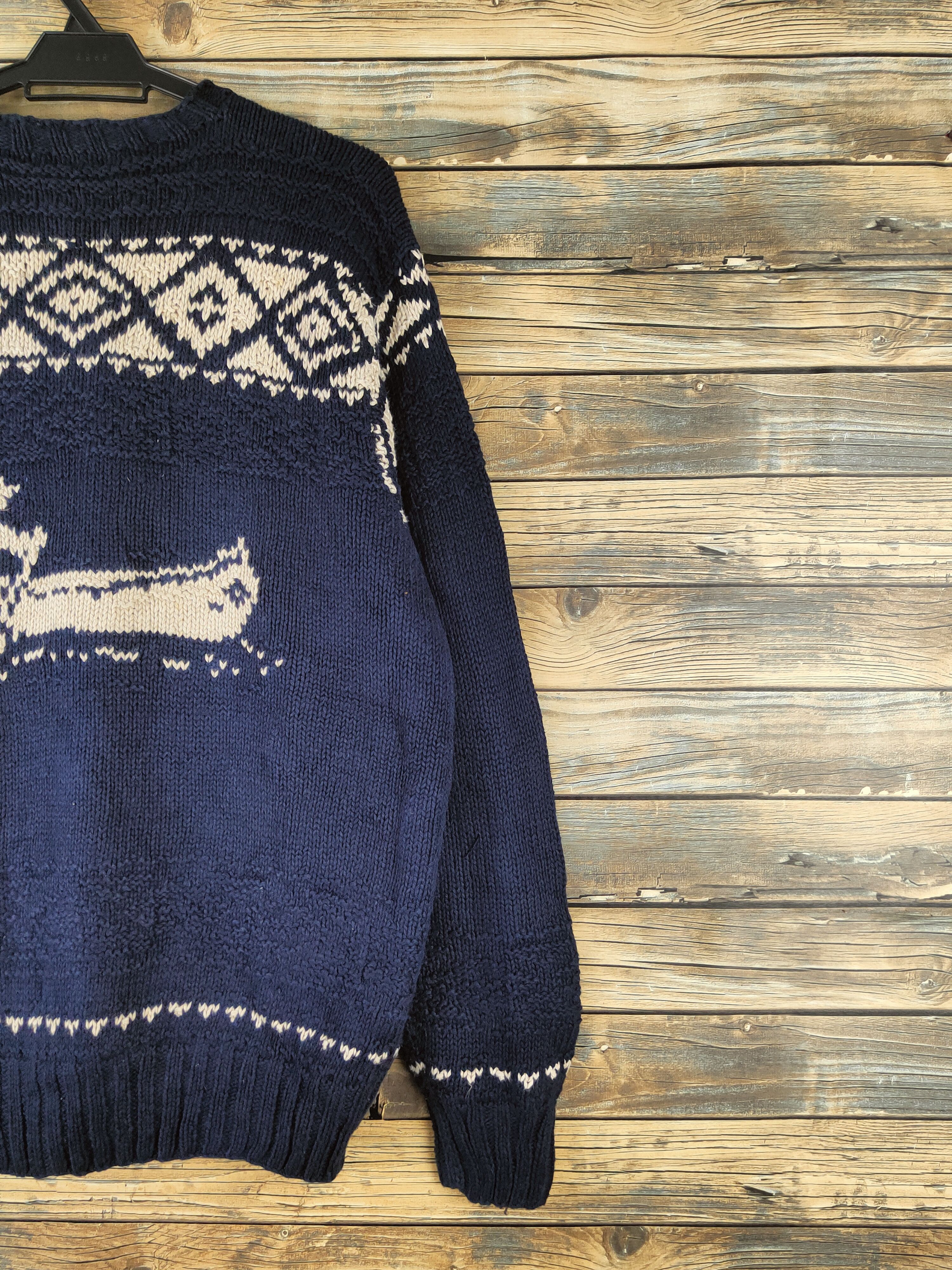 Ralph Lauren DL Ralph Lauren Navy Polo Sport Knitwear Sweatshirts #46-139 Size US L / EU 52-54 / 3 - 10 Thumbnail
