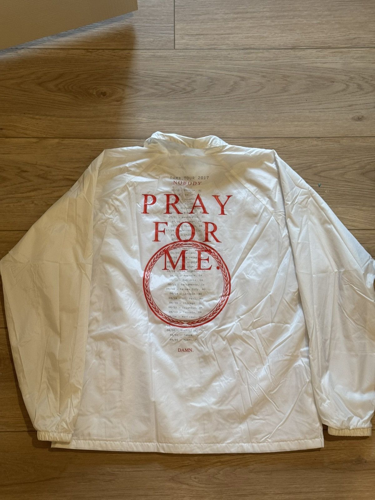 Kendrick Lamar Kendrick Lamar Damn. Tour 2017 Windbreaker Size US L / EU 52-54 / 3 - 1 Thumbnail