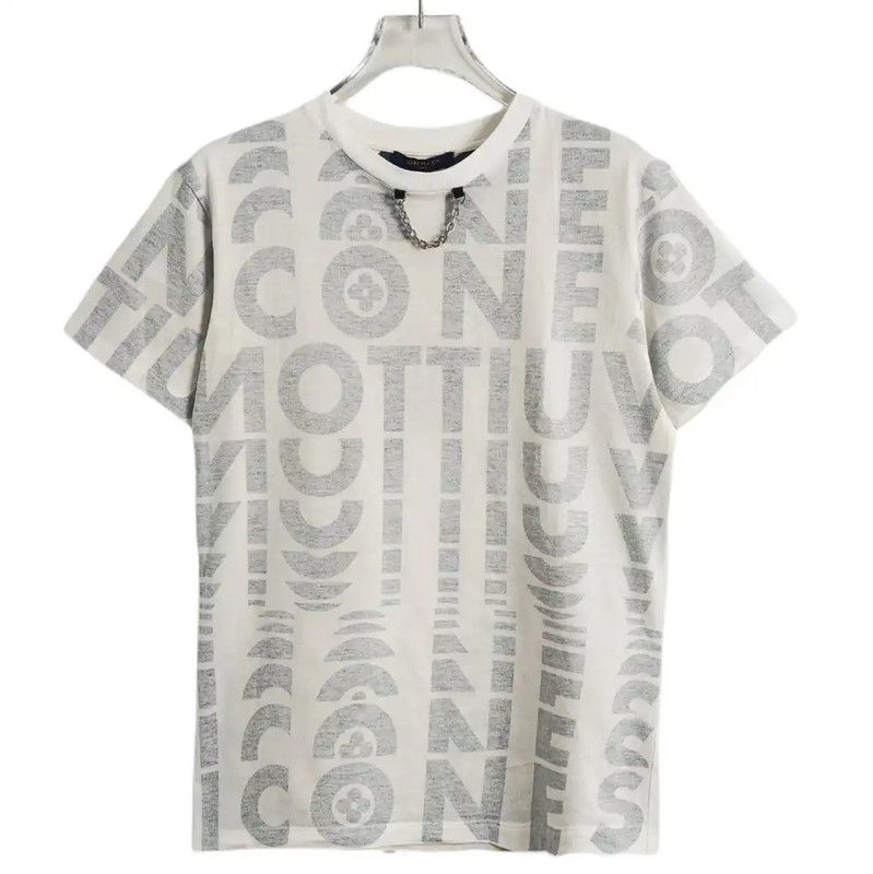 Louis Vuitton Louis Vuitton White Cotton T-shirt for Women 0089 Size S / US 4 / IT 40 - 1 Thumbnail