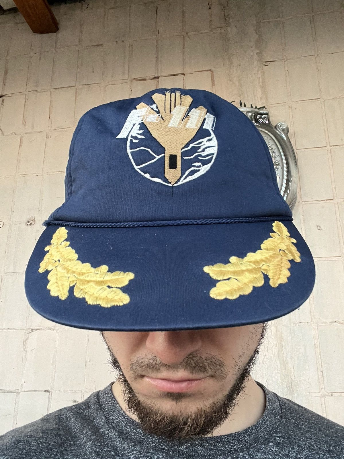 Hat Club Vintage F1117-A Nighthawk Air Force Hat Y2K Cap Size ONE SIZE - 19 Thumbnail