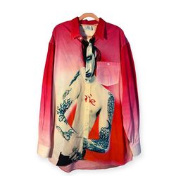 Vetements marilyn manson on sale shirt