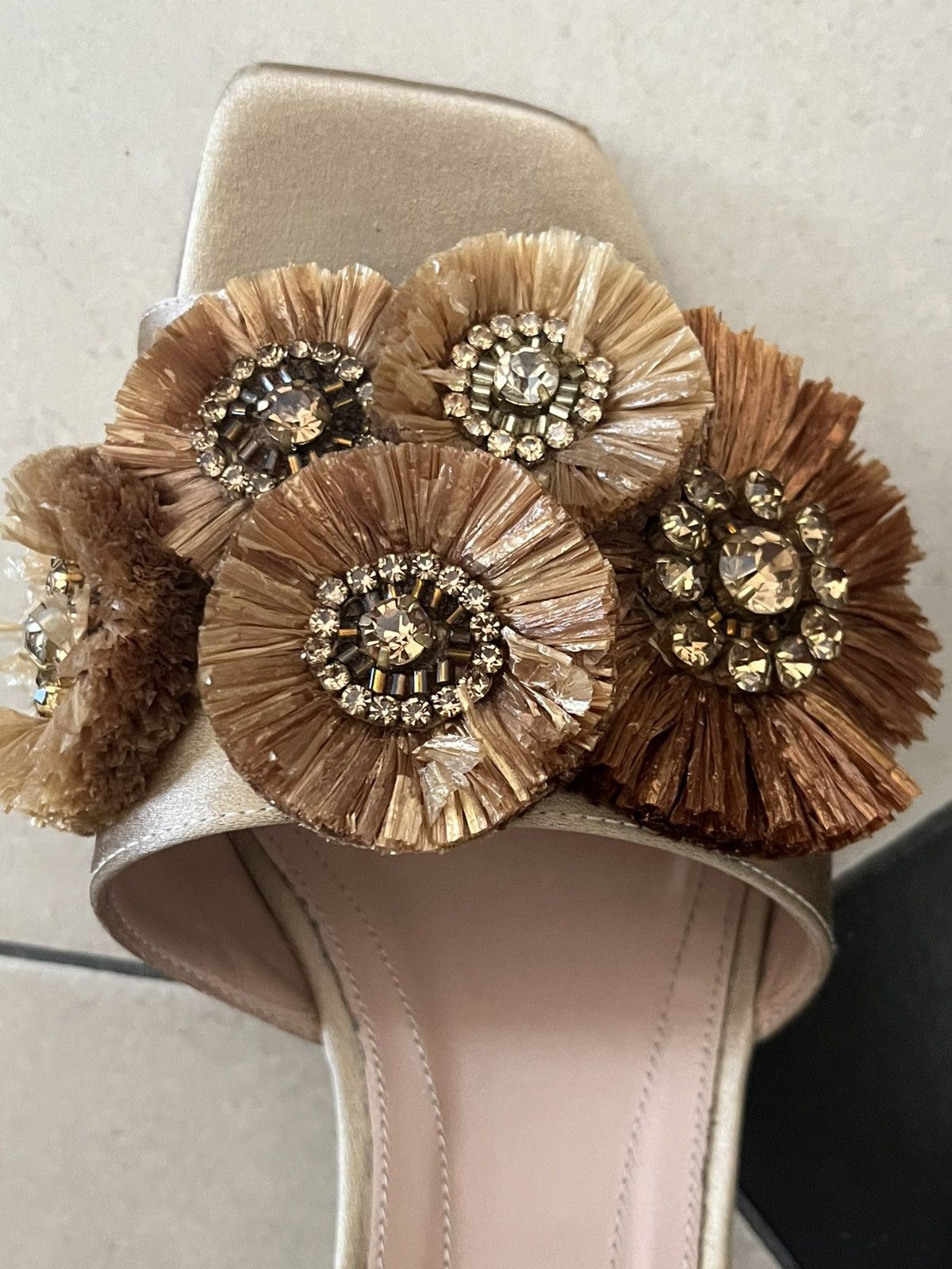 Alberta Ferretti Sandals with Kitten heels Alberta Feretti Size US 9 / IT 39 - 5 Thumbnail