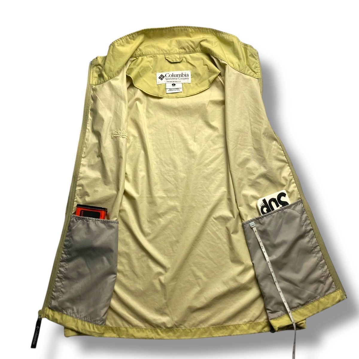 Columbia COLUMBIA NYLON FULL ZIP HUNTING VEST Size US L / EU 52-54 / 3 - 6 Thumbnail