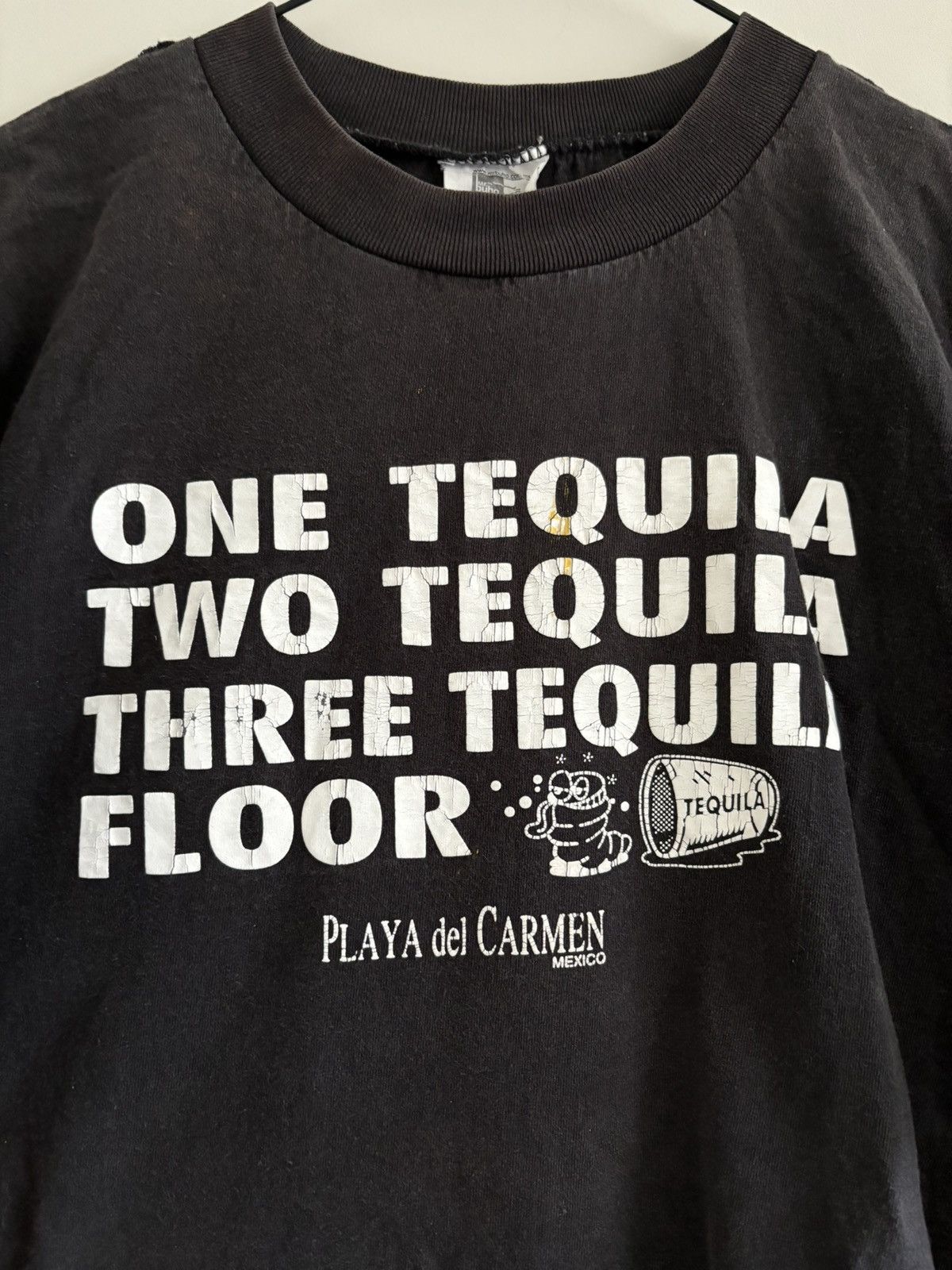 Vintage Vintage Grunge style distressed tequila alcohol tee Size US L / EU 52-54 / 3 - 2 Thumbnail