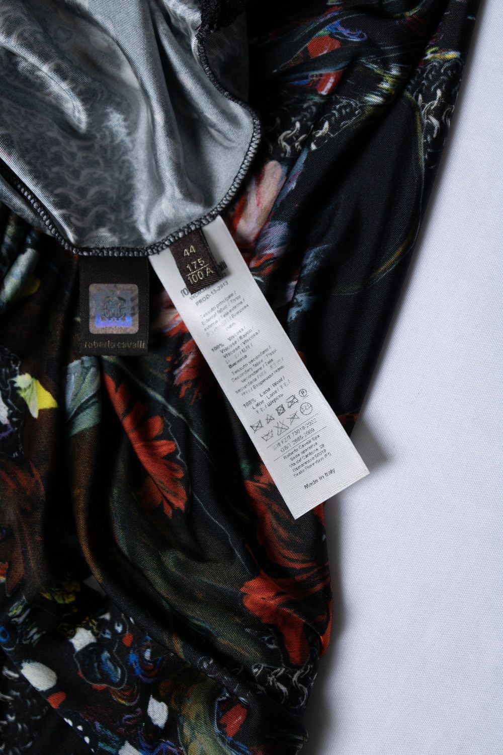 Roberto Cavalli Roberto Cavalli, Floral printed dress Size M / US 6-8 / IT 42-44 - 5 Thumbnail