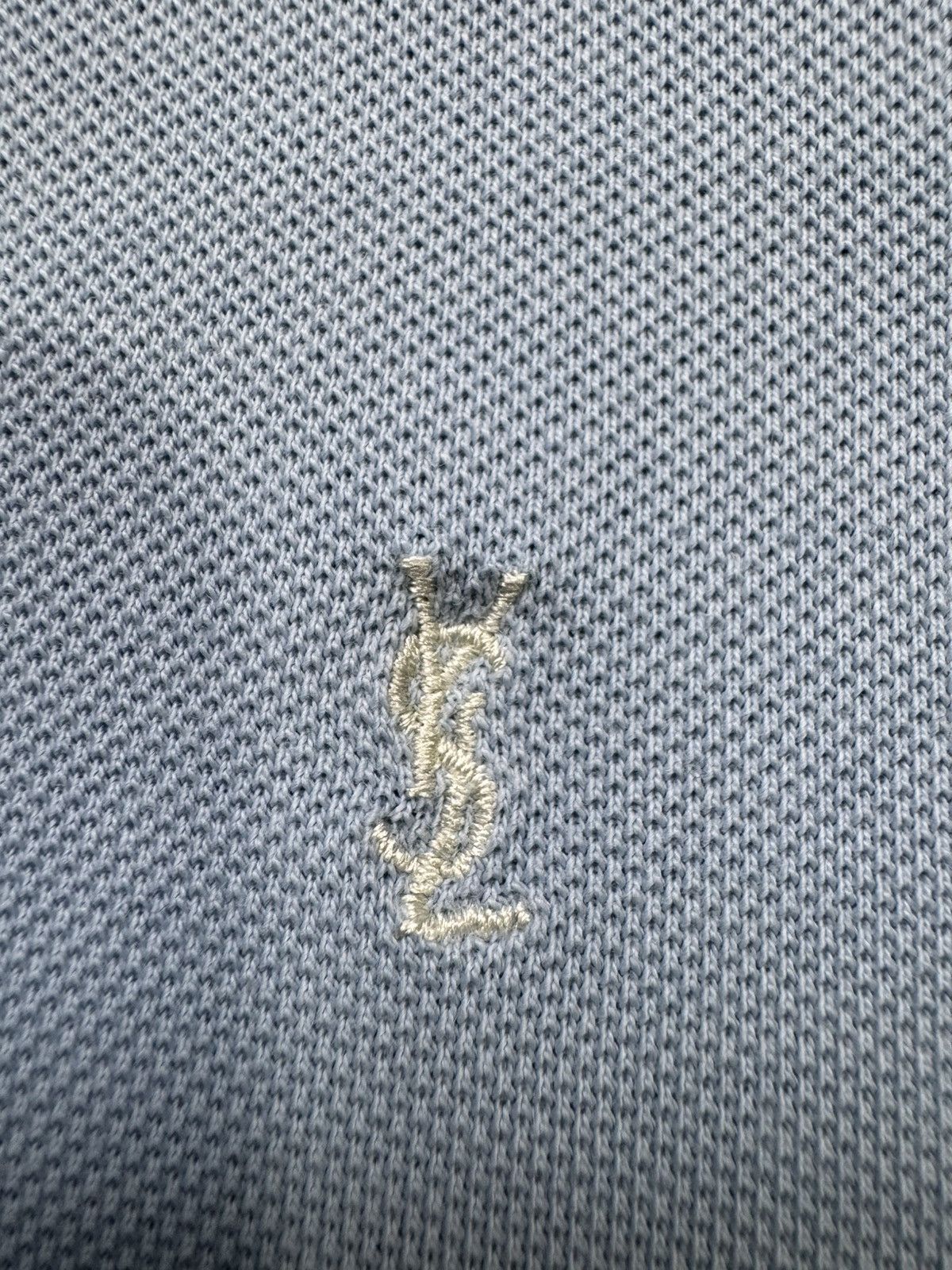 Vintage × Yves Saint Laurent YvesSaintLaurent YSL Polo Tee Size US XL / EU 56 / 4 - 4 Thumbnail
