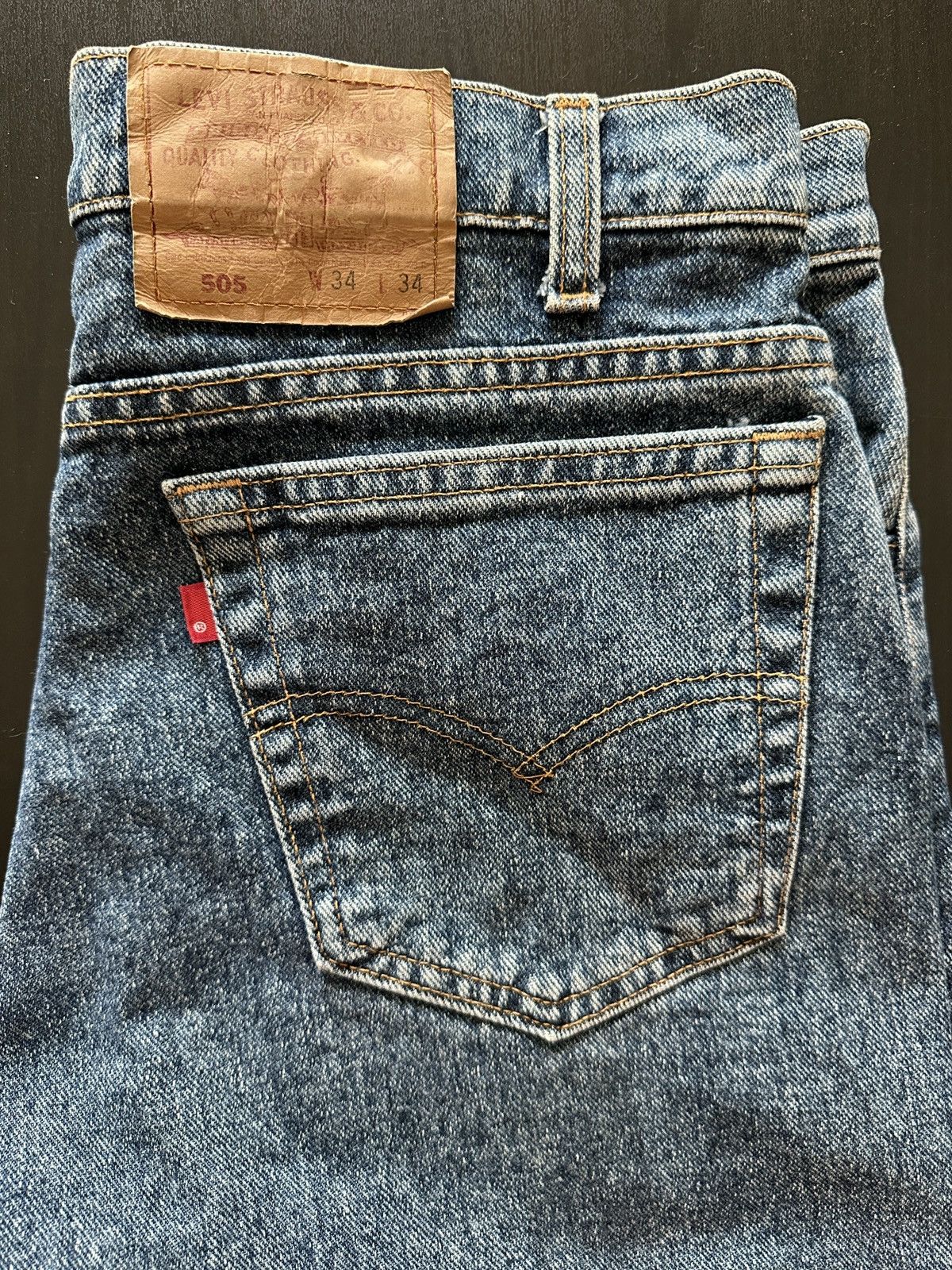 Levi's Vintage Levi’s 505 Made in USA Jeans Size US 34 / EU 50 - 5 Thumbnail